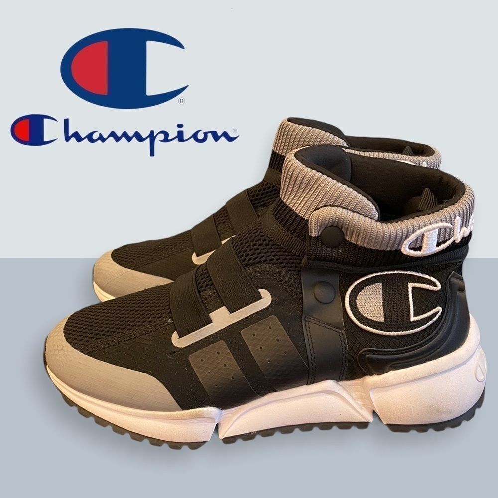 Champion "Rally Future Black/White Sneakers 5.5